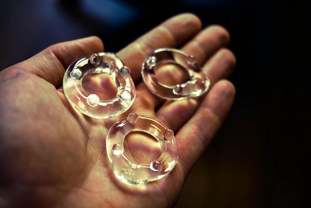 Anos de pene - dispositivos para a erección e aumentar a virilidade